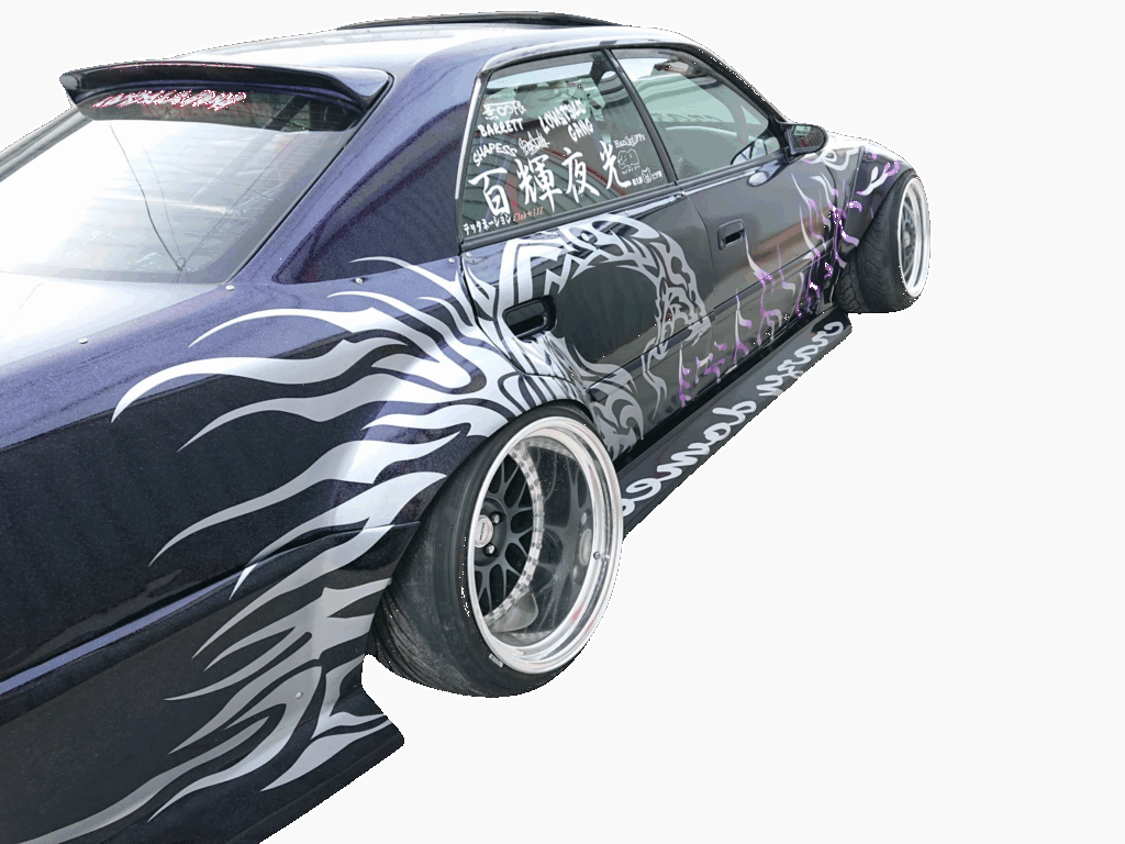 おしゃれ カーラッピング